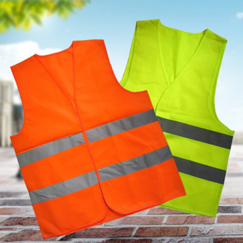 POSSBAY Motorcycle Reflective Vests High Visibility Jackets Motorbike Vest Running Cycling Safety Jacket |