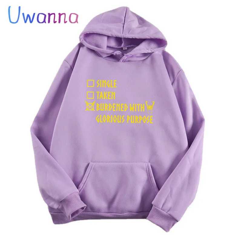 Women hoodies Printed Letter Loki Oversized hoodie Women Sweetshirts Camisetas Mujer Streetwear Casual Femme Long sleeve hoodie