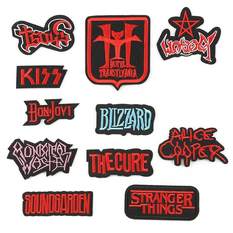 Компьютерная вышивка Новая тканевая этикетка клейкая нашивка наклейка с