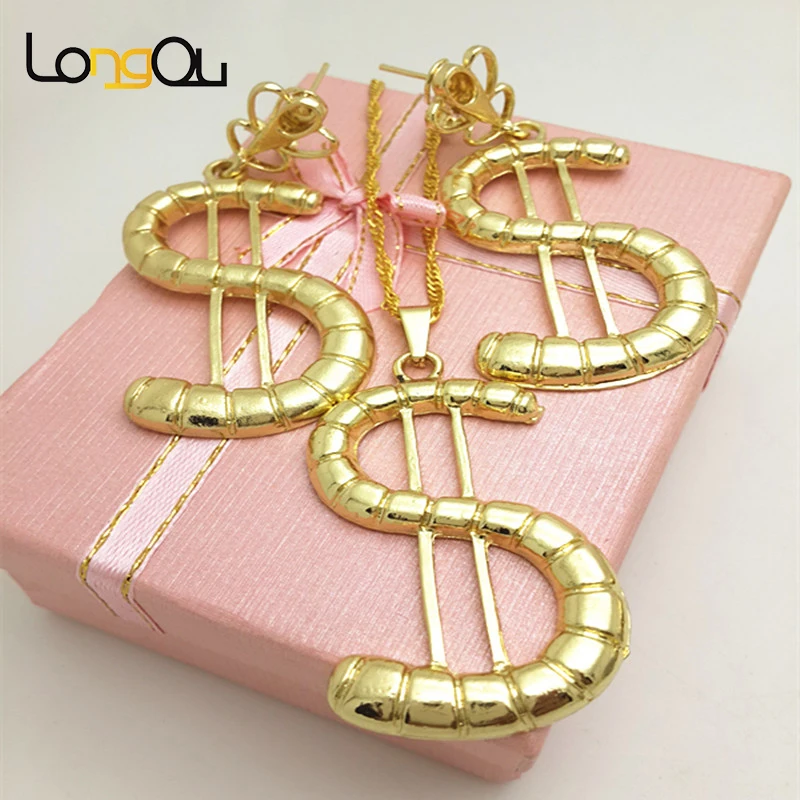 

Fashion jewelry 2020Gold-color long swing women S shape design earrings fashion wedding party in Brazil