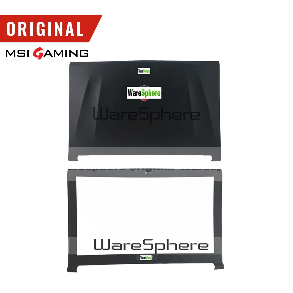 Back Cover and Bezel Для MSI GE62 GE62MVR GE62VR MS-16J1 MS-16J2 MS-16J3 3076J1A212Y31 задняя крышка верхней панели крышки Нижняя крышка клавиатуры Черный - Цвет: Back Cover and Bezel