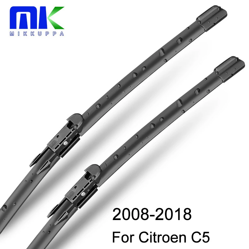 Mikkuppa стеклоочистители ветрового стекла для Citroen C5 2008- пара 2"+ 22" R стеклоочиститель автомобиля аксессуары