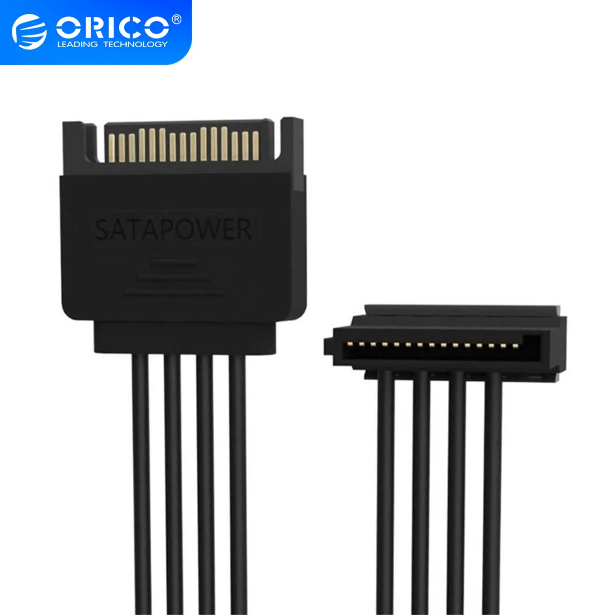 ORICO DC15P 15 Pin 3 в 1 или 4 шасси шнур питания SATA кабели жесткого диска|15 pin|hdd cable3 pin |