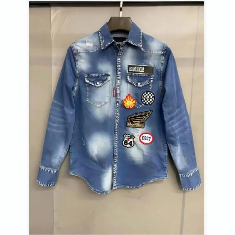 

2021 Dsquared2 джинсовая Хлопковая мужская одежда 8010-1