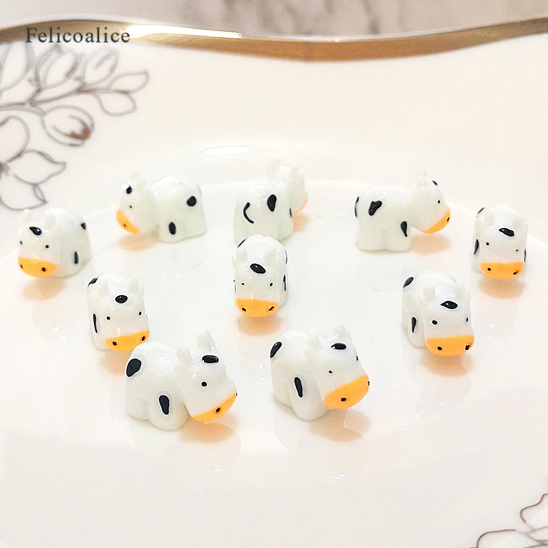 10 шт./кор. слайм DIY аксессуары Мультяшные Животные Игрушка торт Резина утка