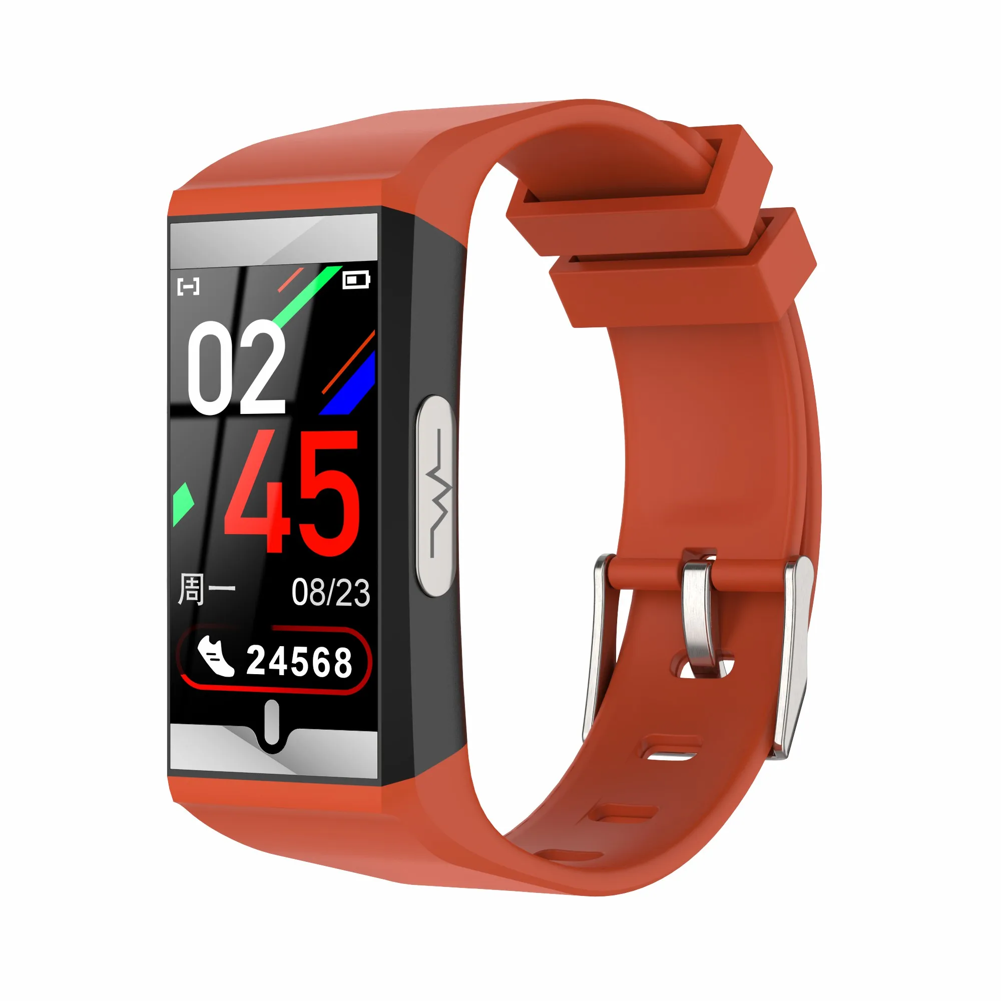 LG18 high-precision ECG body temperature bracelet AI medical ECG function all-weather body temperature detection smart watch