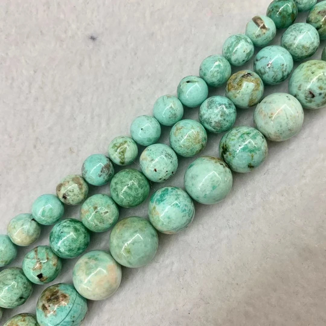 

Natural Peru Turquoise Stone Beads Natural Gemstone Beads Diy Loose Beads For Jewelry Making Strand 15" Wholesale !