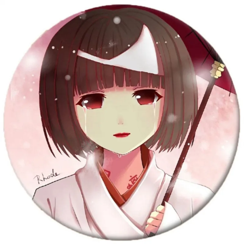 Бесплатная доставка Аниме норагами Брошь булавка Iki Hiyori значок косплея рюкзаки