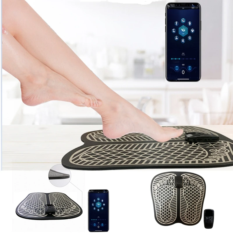 Аппарат для массажа ступней Электрический EMS массажер ног Массажер педикюра