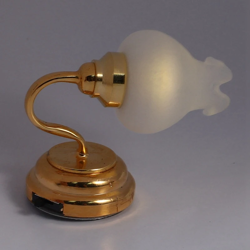 

Floral Metal 1:12 Dollhouse Miniature LED model applies