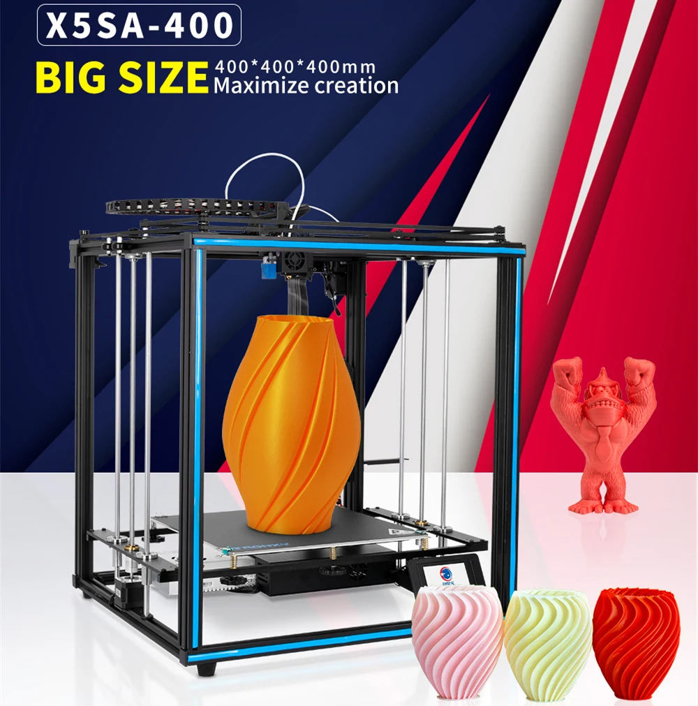 TRONXY X5SA 400 24 в блок питания Cube полностью металлическая квадратная Подогреваемая