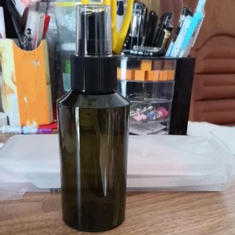 

10Pcs 100Ml Transparent Plastic Perfume Atomizer Small MIni Empty Spray Refillable Bottle Travel Bottles Set