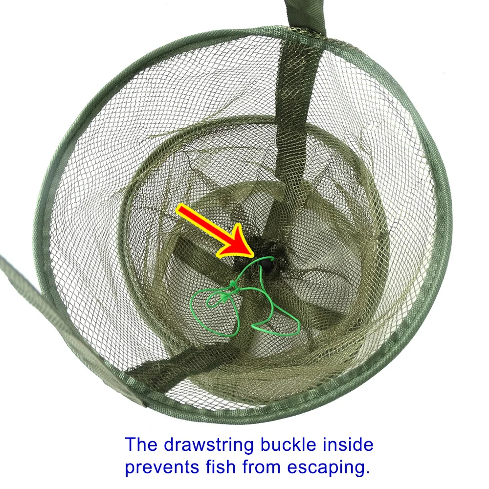 Складная рыболовная клетка Ловушка быстросохнущая корзина рыболовные снасти