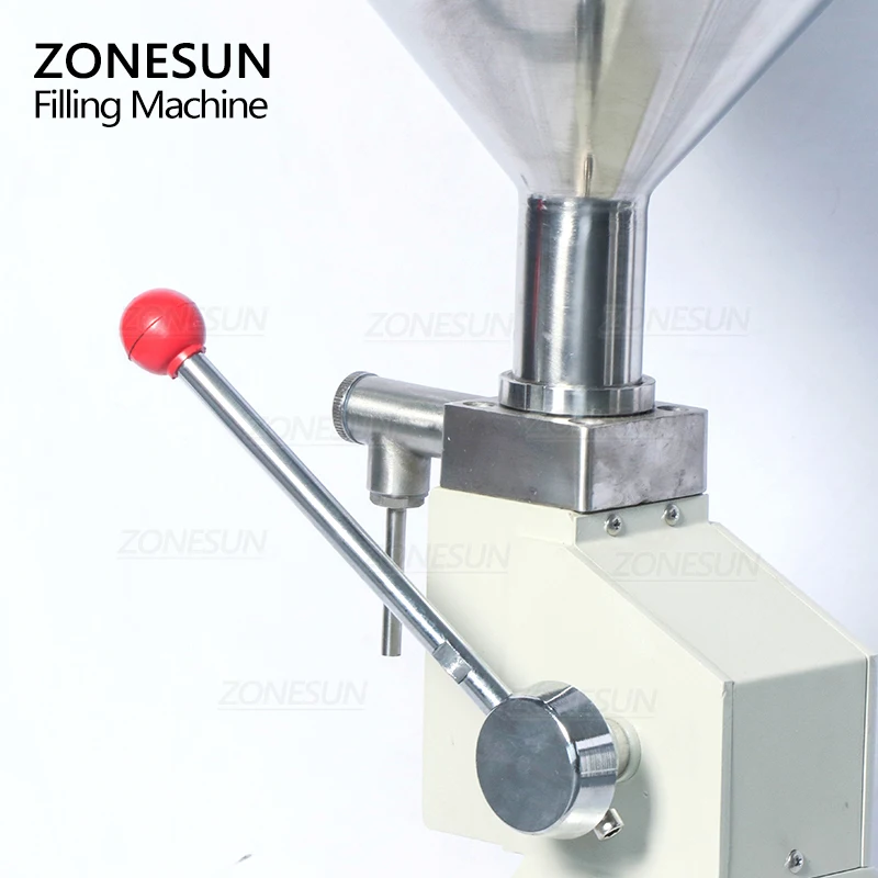 Машина для розлива ZONESUN A03 с ручным управлением косметическая паста крем колбасы