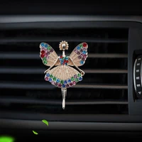 car air conditioning air outlet air perfume clip fairy tale style car air freshener car perfume bottle diffuser car accessories
