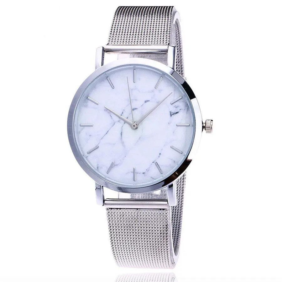 

BAJEETA Marble Style Leather Quartz Women Watch Top Brand Men Watches Fashion Casual Sport Wrist Watch Hot Sale Lovers Relojes