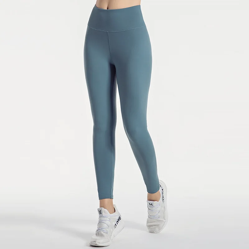 Бесшовные спортивные колготки для фитнеса штаны йоги спортзала бега женщин с