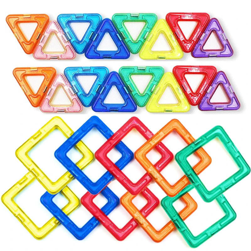 54pcs/set Magnetic Designer Construction Set Model Building Blocks Creative Educational Toys for Children Gifts | Игрушки и хобби