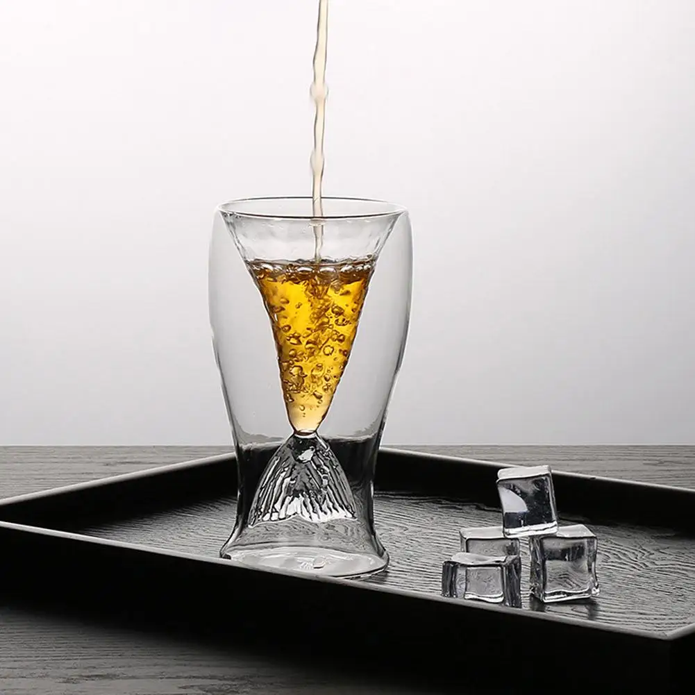 Креативные бокалы русалки 80 мл бокал для вина с рыбьим хвостом двухслойные пиво