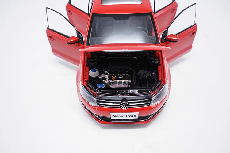 Лучшие продажи, 1:18, новые модели из сплава VW P-OLO, модели автомобилей из литого металла, лучшая коллекция, Изысканные Подарки
