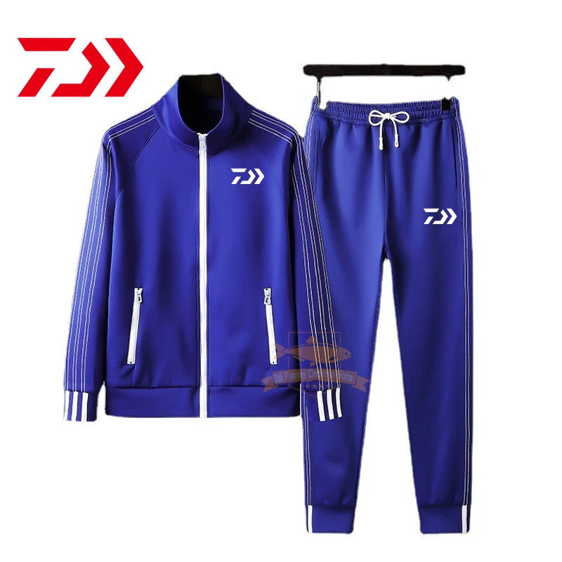 

2021 Daiwa Men Fishing Suits Autumn Winter Outdoor Travel Windproof Warm Comfortable Sport Suits Camping Hiking Fishing Jacket