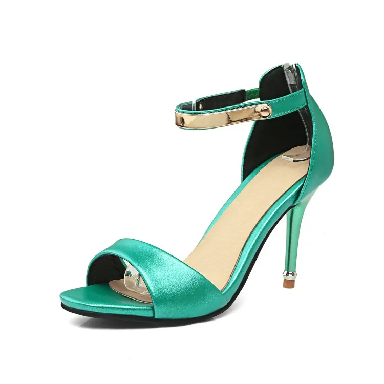 Босоножки на высоком каблуке Женская обувь Женские летние босоножки тонком