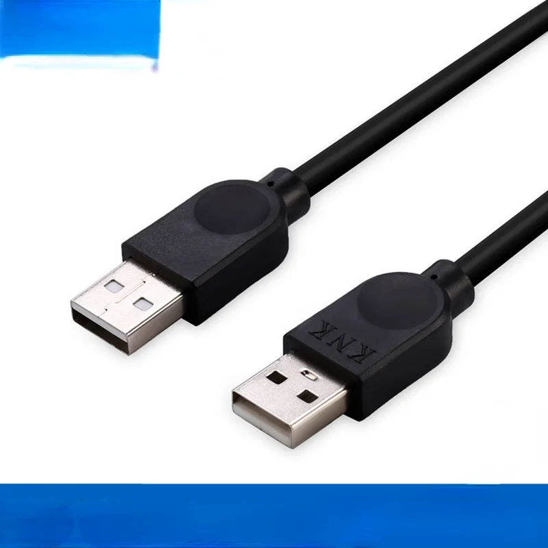 

USB Copy Cable 1.5m Usb2.0 Mobile Hard Disk Cable Data Cable Male To Male Computer Connection