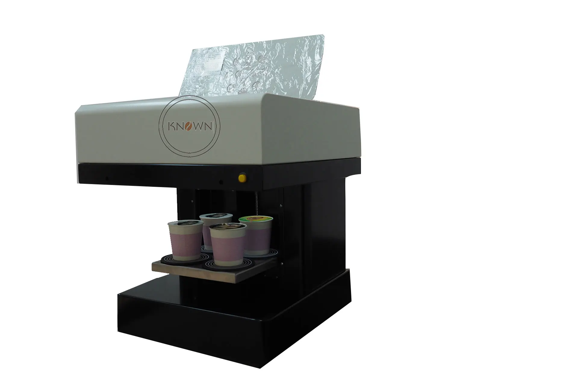 4 чашки селфи кофе искусство принтер машина пицца торт кружка 3d для