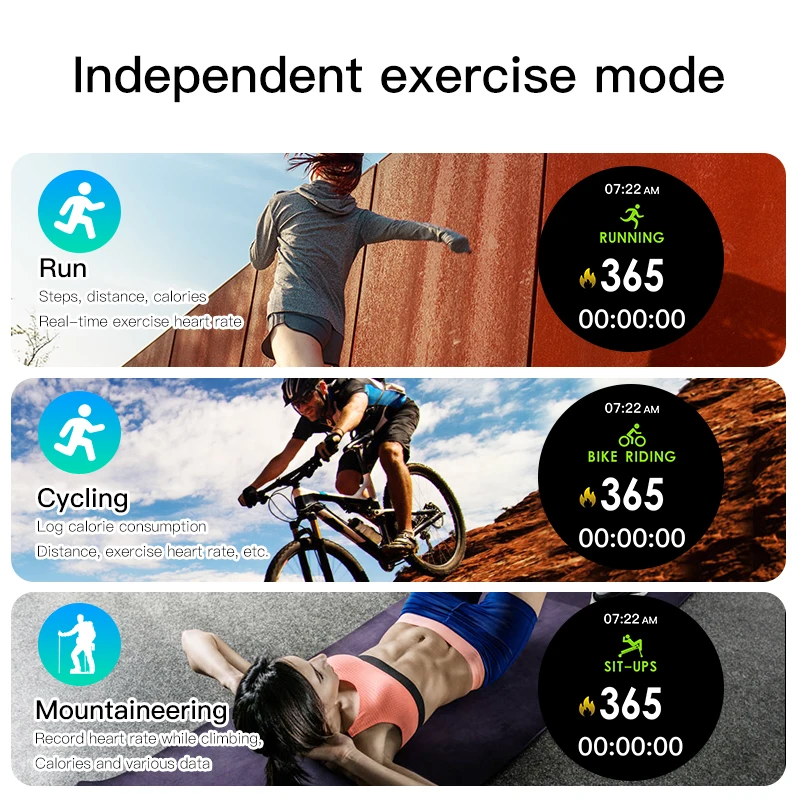 2020 Смарт часы для женщин круглый Экран вызовов через Bluetooth умные занятий спортом