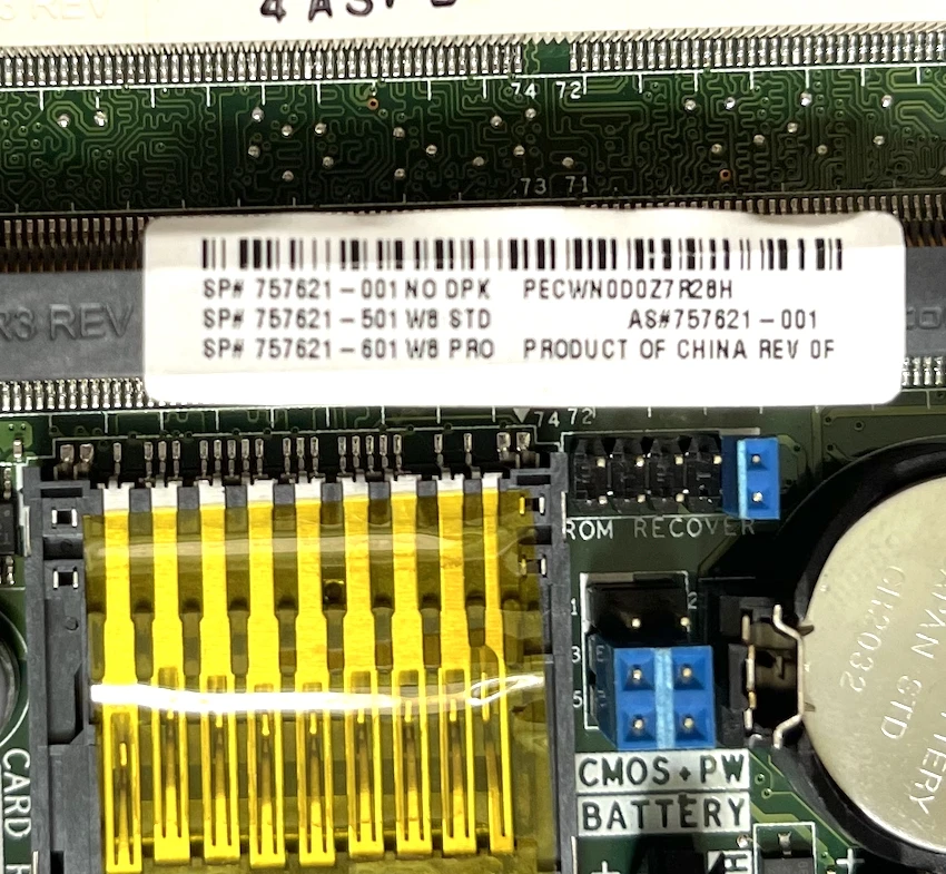 757621-501 Φ для HP Pavilion 19-2000 AIO десктопная материнская плата 757621-001 протестирована на