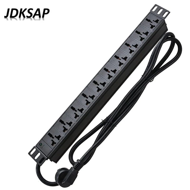 

Универсальная Розетка с двойным переключателем, 19 дюймов, 10 шт.