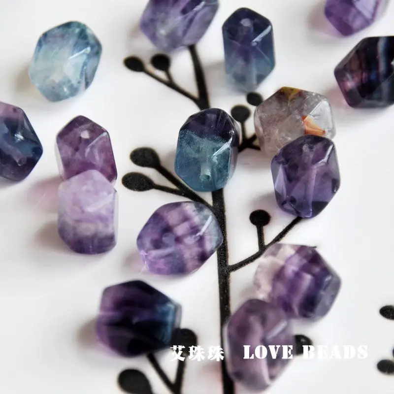 6 шт./лот натуральный содалит голубые жилы камень флюорит мукаит авантюрин