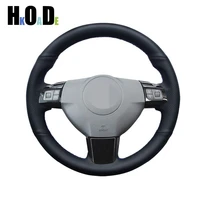 for opel astra h 2004 2009 zaflra b 2005 2014 signum 2005 hand stitched black artificial leather car steering wheel cover