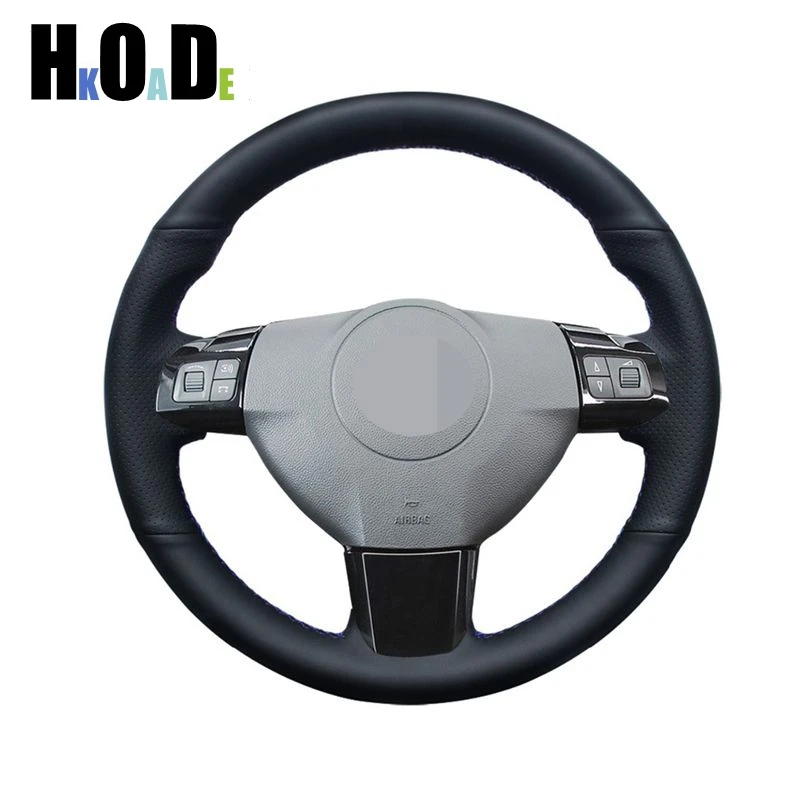 Для Opel Astra (H) 2004 2009 зафра (B) 2005 2014 Signum ручная строчка искусственная кожа черного
