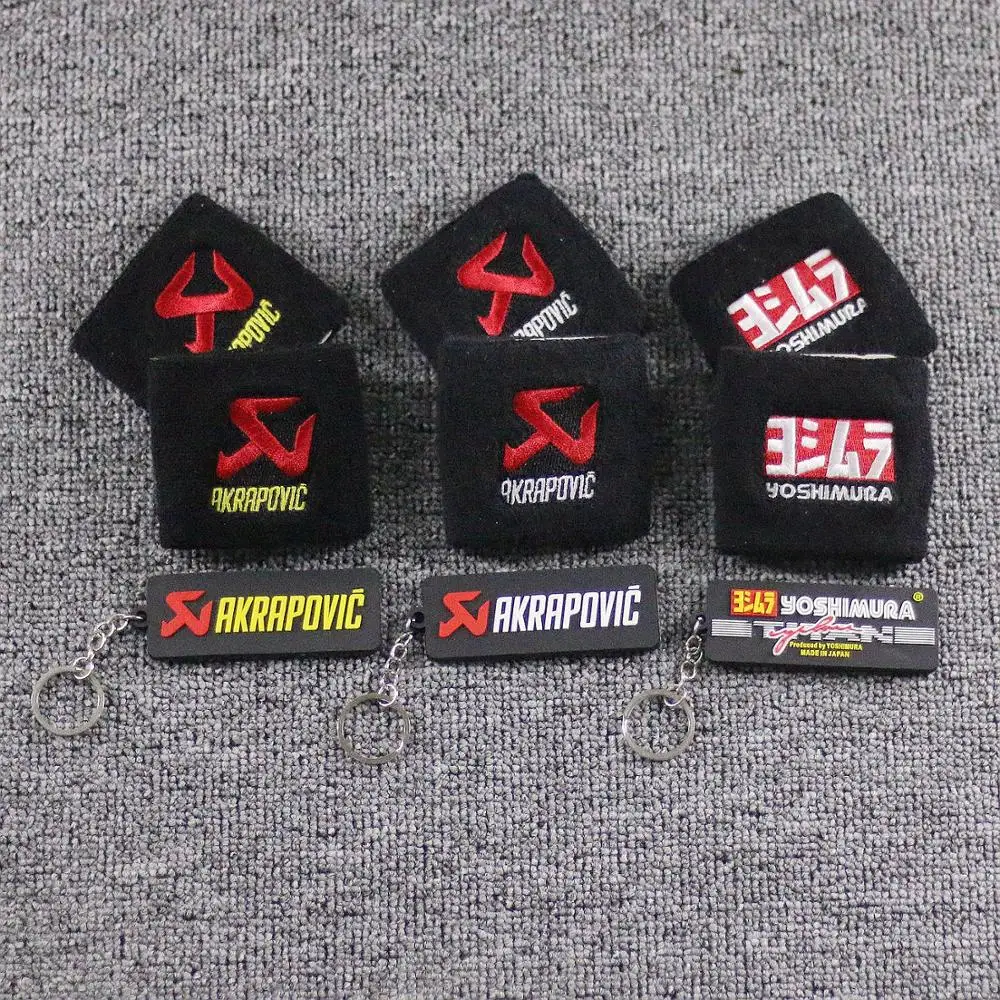 

Motorcycle 3D Embroidery Front Brake Fluid Oil Reservoir Cover Protector Socks For BMW APRILIA TRIUMPH DUCATI KTM Reservoir Sock