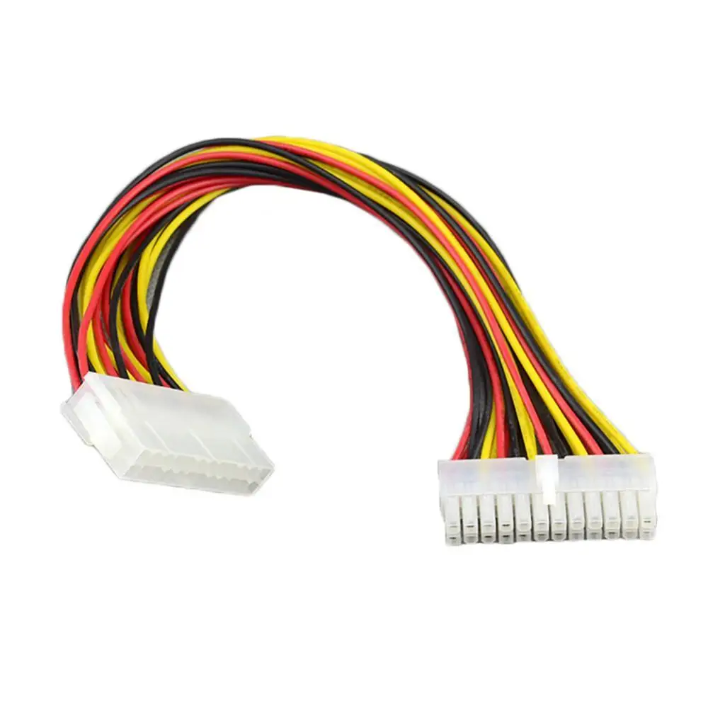 

24Pin Male to 24Pin Female PC Power Adapter ATX Extension Cable Connector