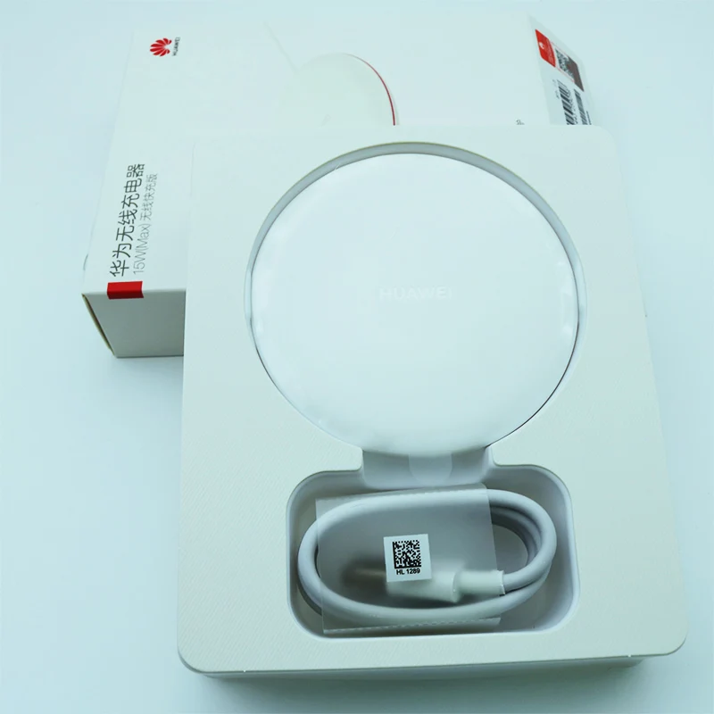 Беспроводное зарядное устройство Huawei 15 Вт со стеклянным кабелем Type C|Зарядные