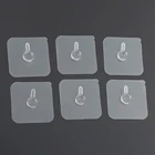 1 упаковка, крепкий самоклеящийся держатель для фоторамки, картины, часы-постер, настенная вешалка без сверления