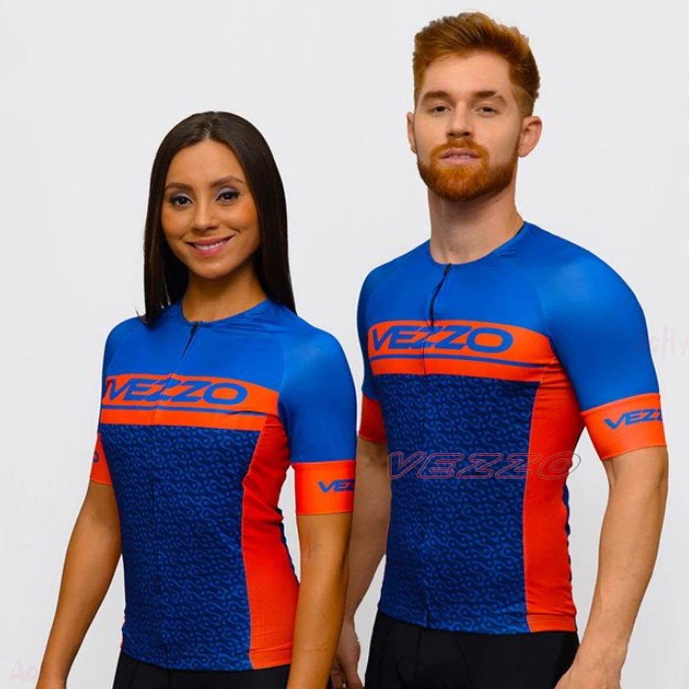Велосипедные блузки Vezzo для пар специальные женские топы горных гонок одежда