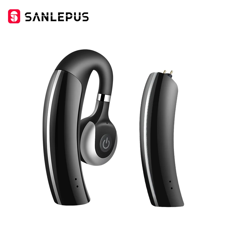 SANLEPUS Мини Bluetooth наушники Беспроводные спортивные наушники стерео гарнитура с микрофоном для телефонов и музыки