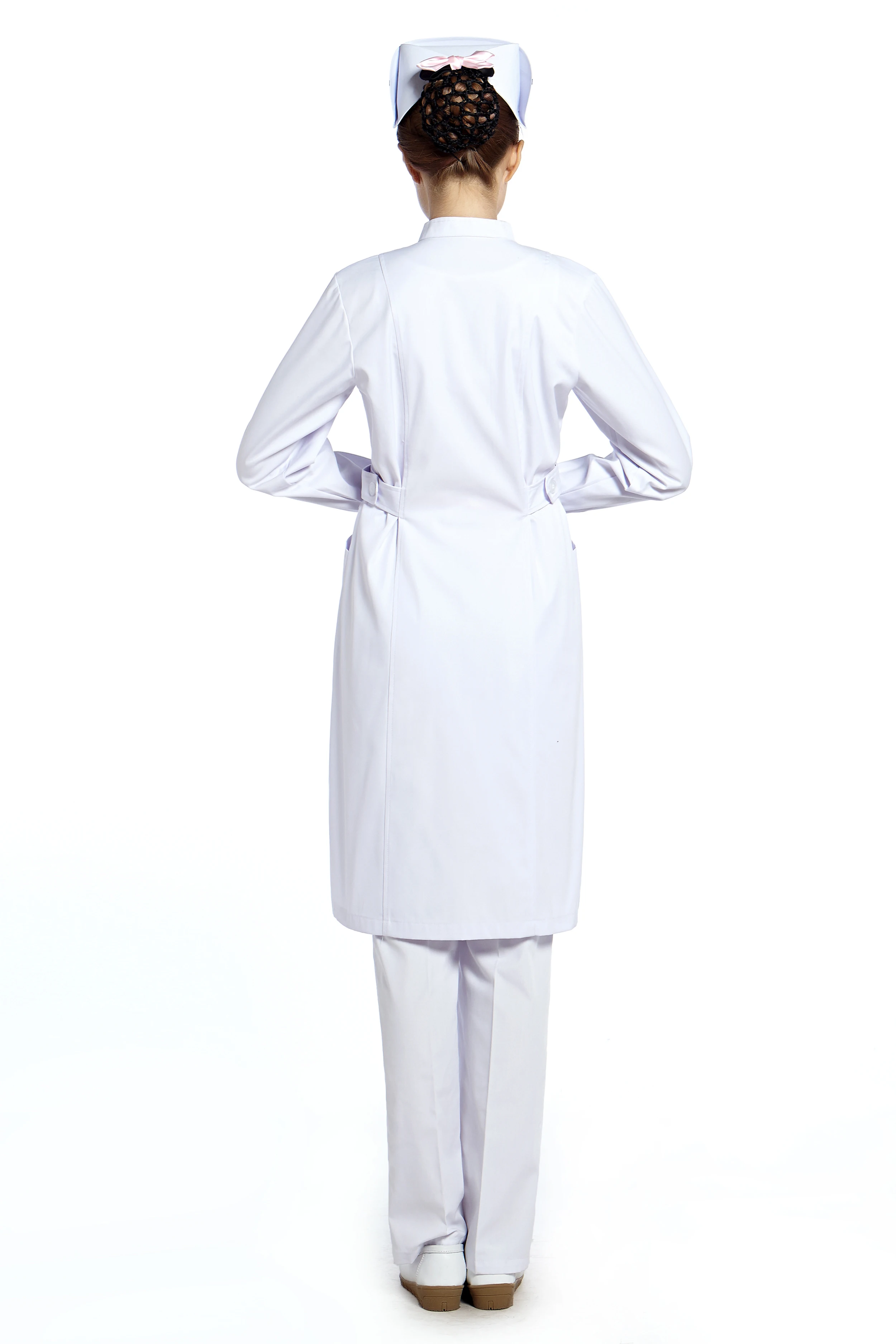 Медицинская форма белая медсестры с длинным рукавом для больницы | Тематическая