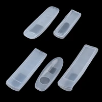 transparent washable dust protective storage bag portable silicone air condition control case tv remote control cover