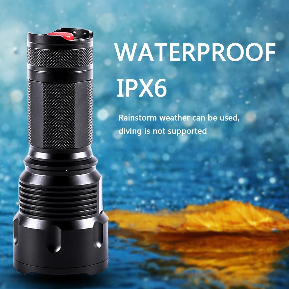 Cree XHP70 XHP50 XM-L2 U3 XM-L T6 светодиодный вспышка светильник Водонепроницаемый фонарь с приближением, Мощность 26650 18650 14500 АА перезаряжаемая батарея светильник