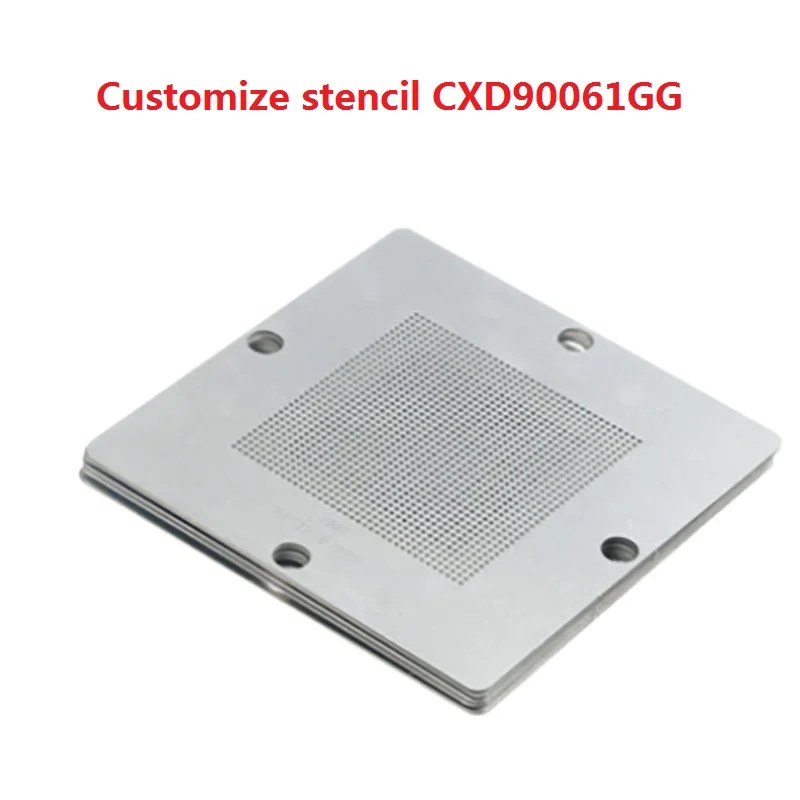 Direct Heating 80*80 90*90 BGA Stencil For CXD90061GG CXD 90061 GG Chip Reballing Template Repair Tools