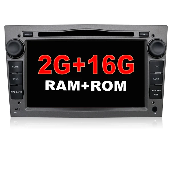 2 din Восьмиядерный Android 9,0 автомобильный магнитофон gps dvd-плеер для Opel Astra H Vectra Corsa Zafira B C G поддержка OBD2 - Цвет: GRAY 2G 16G