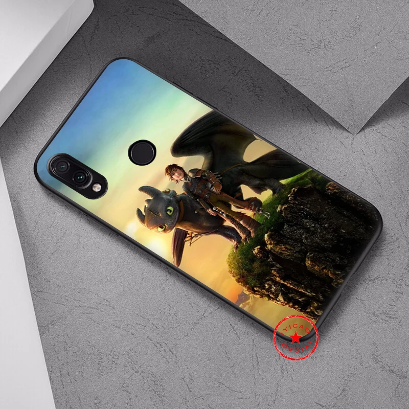 IYICAO Как приручить дракона мягкий чехол для Xiaomi Redmi Note 8 7 6 5 Pro 5A 4X Мягкий