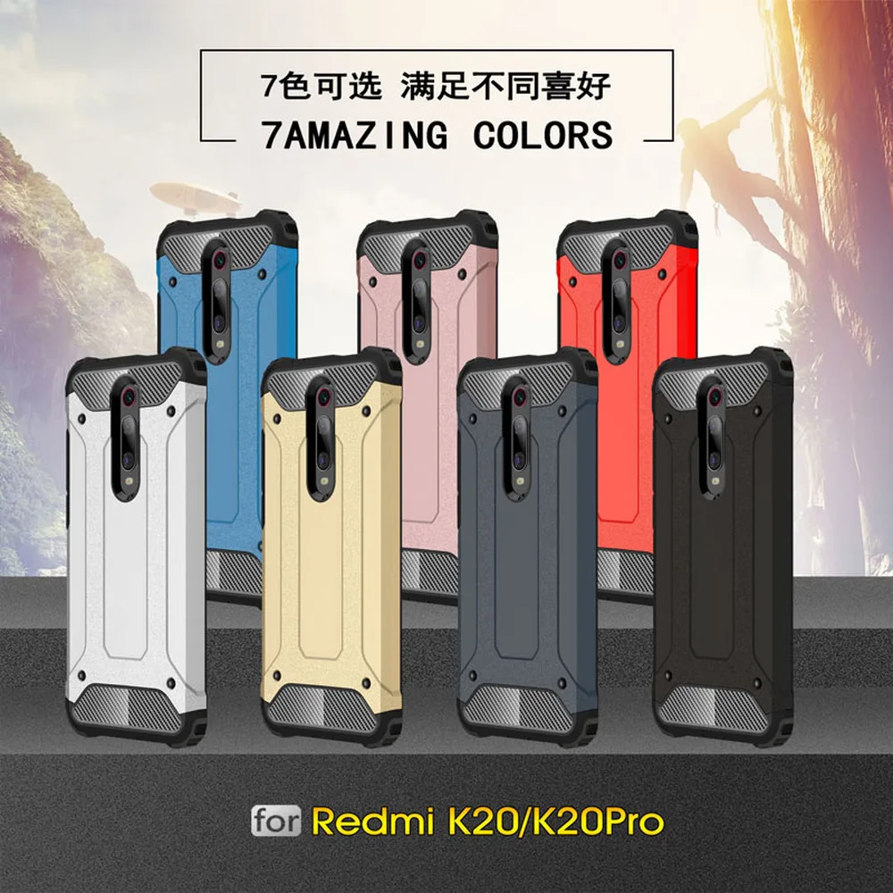Защитный чехол для Xiaomi Mi 9 T Гибридный ударопрочный полный Чехол Xaomi Xiomi Pro Бампер