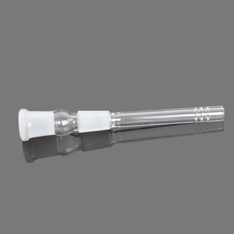 136 мм мини-диффузор со стеклянным пузырьком Мужской и Женский переходник пуховым