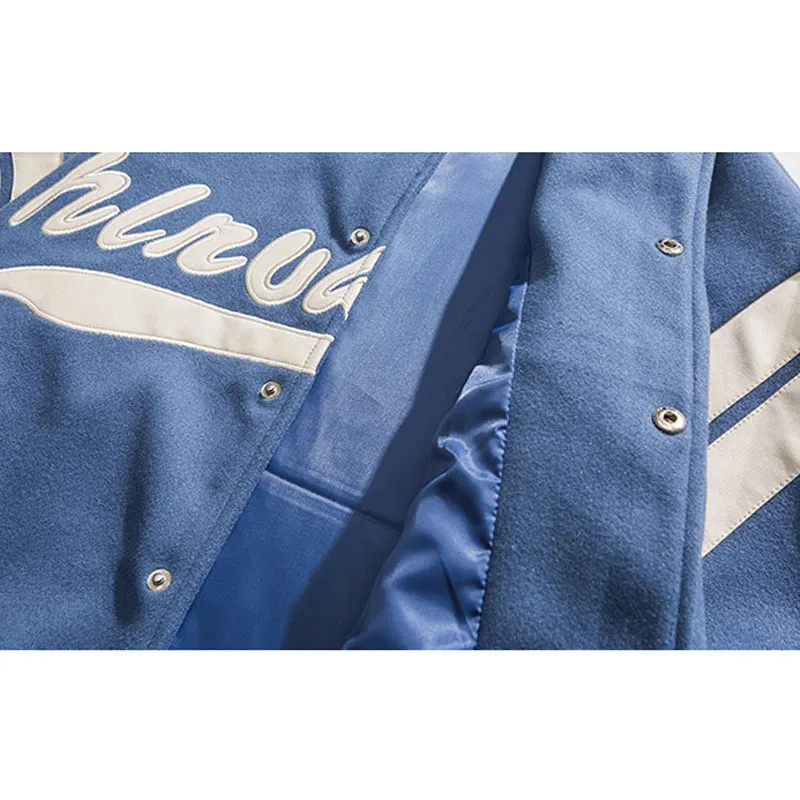 Новая мужская бейсбольная куртка Повседневная Свободная Удобная Лоскутная с