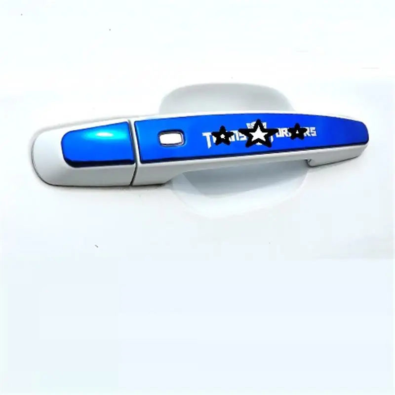 Автомобильная декоративная хромированная дверная ручка аксессуары для